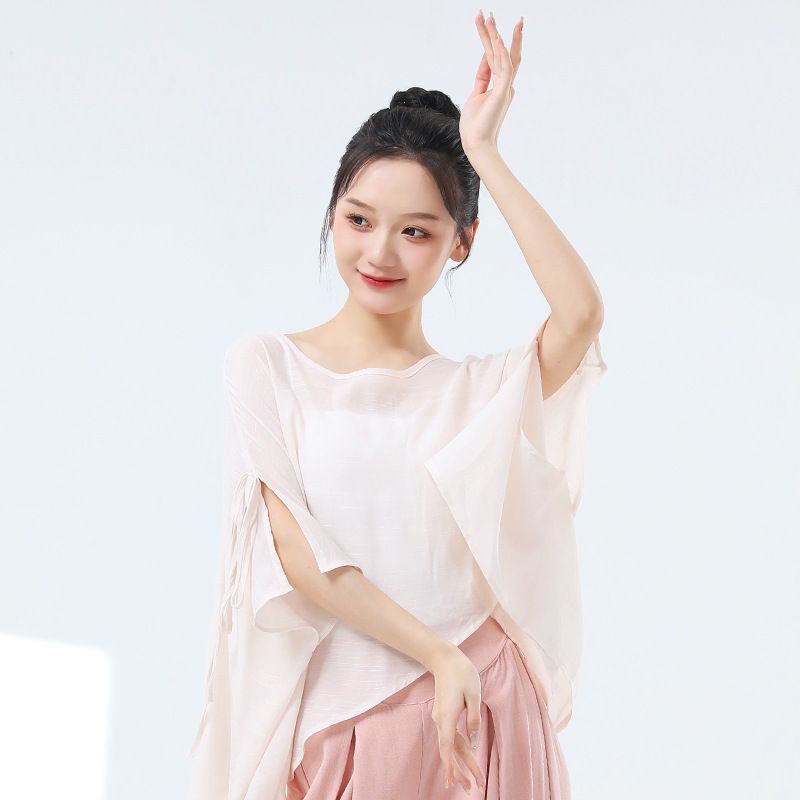 现代舞演出服女宽松大舞