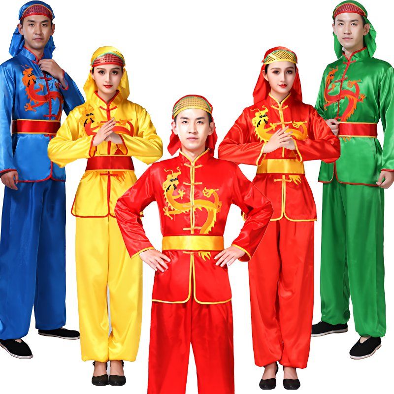 秧歌服男2018新款女成人