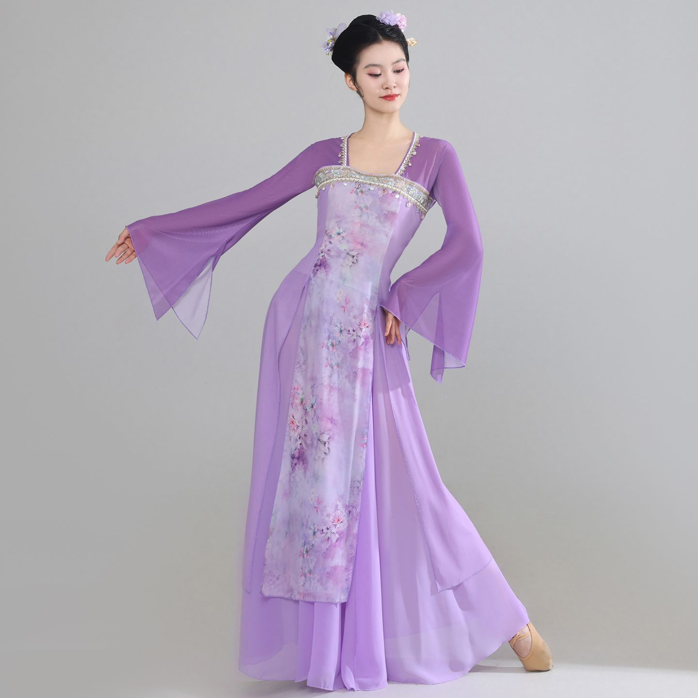 古典舞蹈服女长款齐胸汉