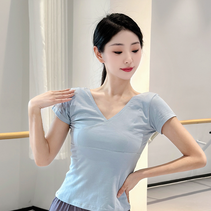 成人舞蹈服短袖上衣艺考