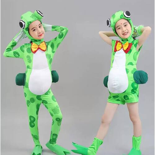 儿童青蛙小跳蛙演出服幼