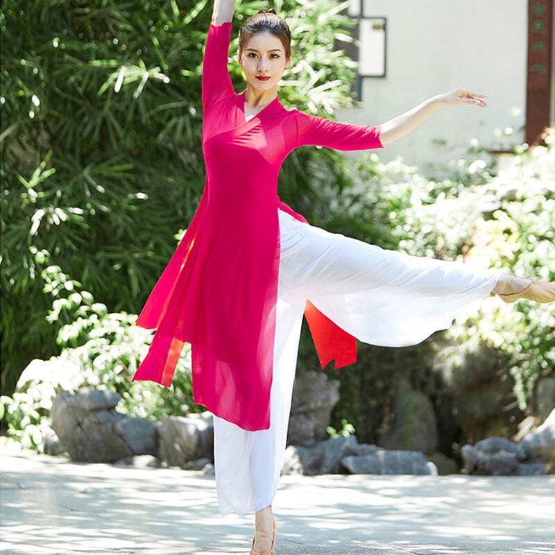 古典舞练功服女成人中国