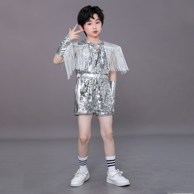 儿童爵士舞演出服六一幼