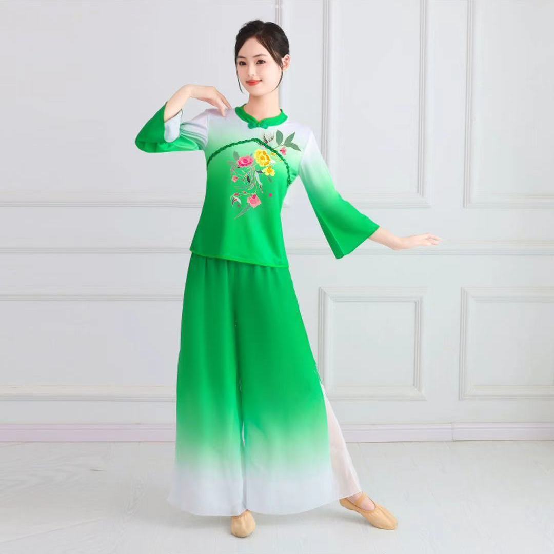 新款秧歌服套装女中老年