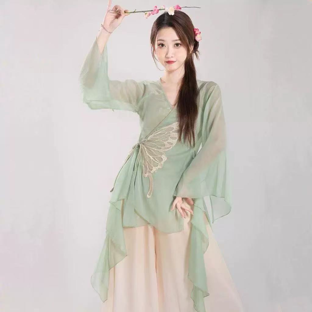 古典舞蹈服专业练功服民