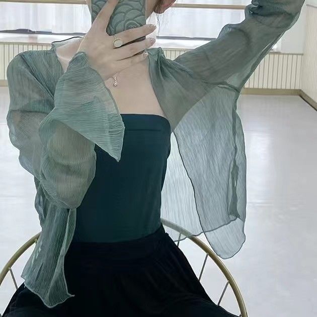 民族现代舞蹈服女芭蕾薄