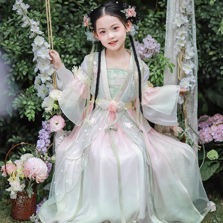 汉服女童春夏2025新款儿