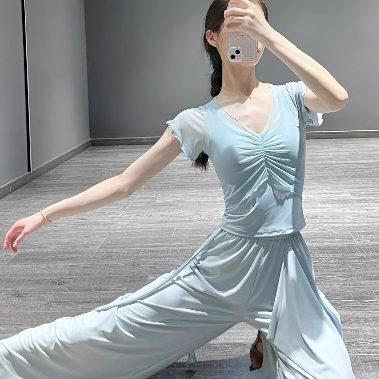 古典舞舞蹈上衣女新款中