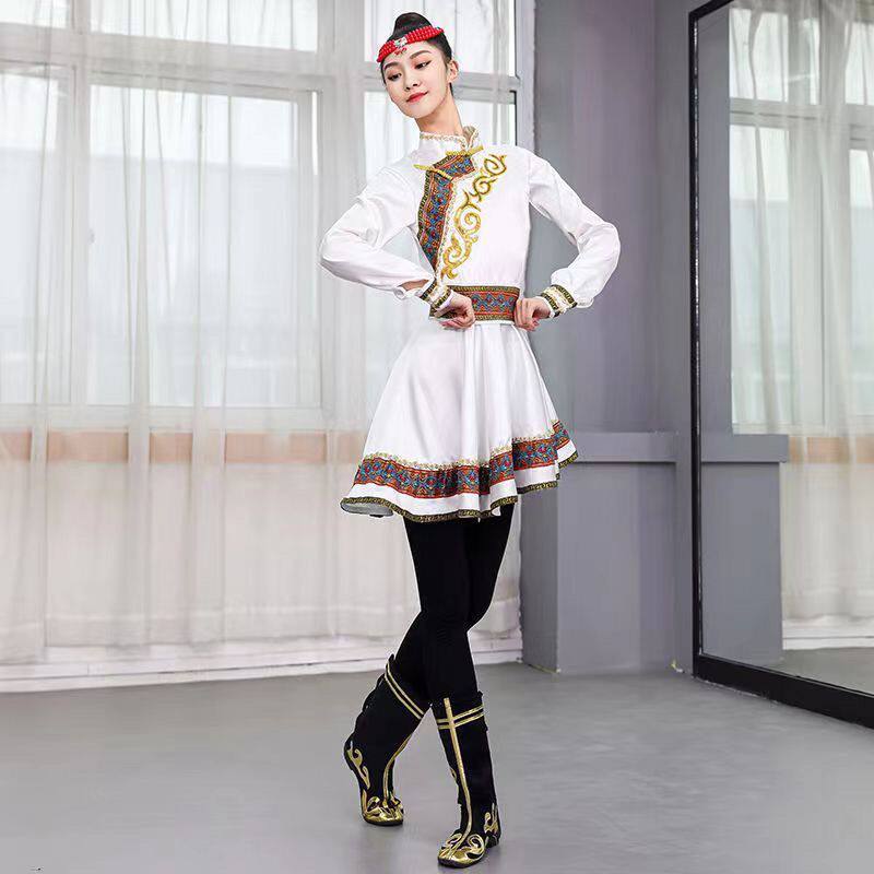 舞蹈蒙古服装学生艺考少