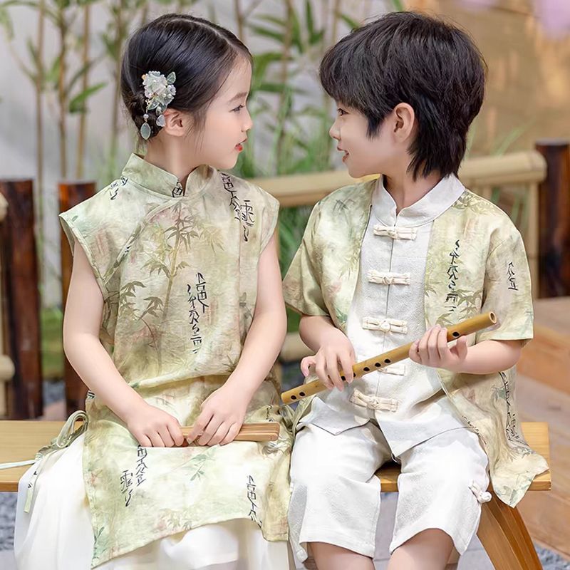 汉服儿童2025新款小孩夏