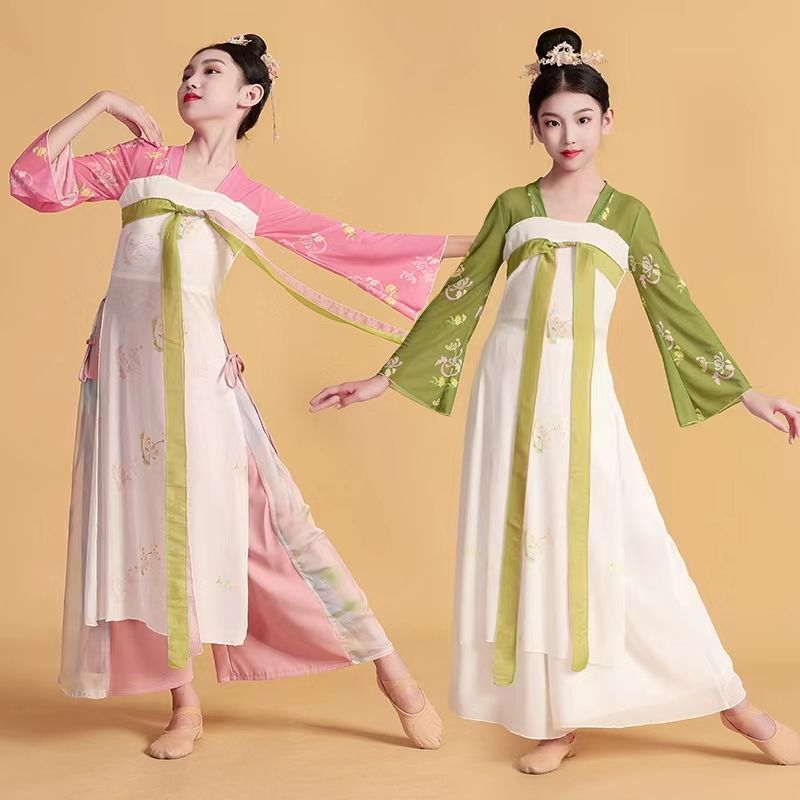 儿童古典舞蹈服飘逸汉元