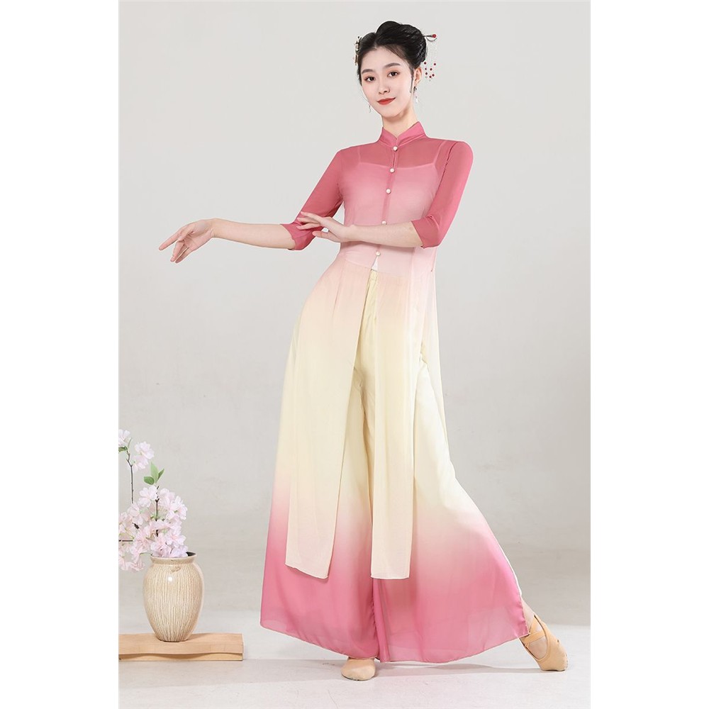 民族风古典舞蹈服女飘逸
