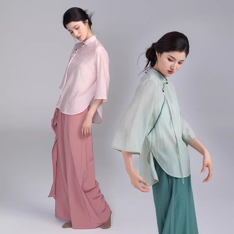 古典舞练功服飘逸显瘦身