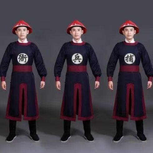 古装成人御前侍卫明朝官差官兵服装衙门捕头宋朝捕快表演出服