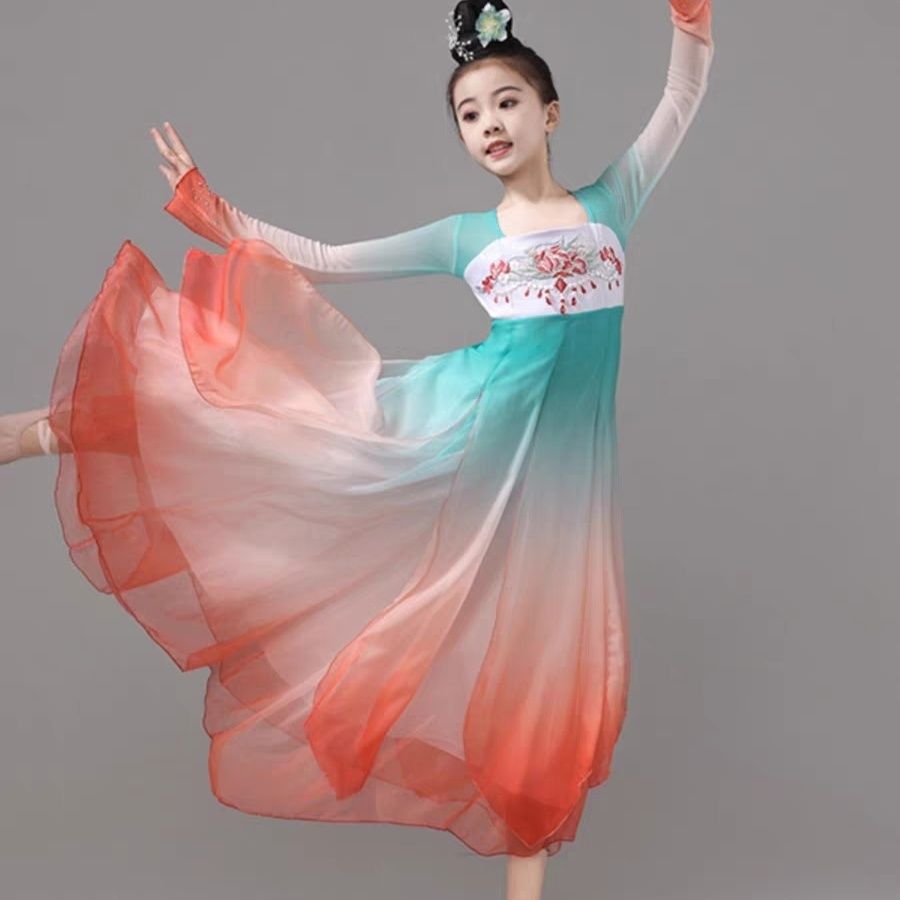 锦鲤连年女童古典舞舞蹈