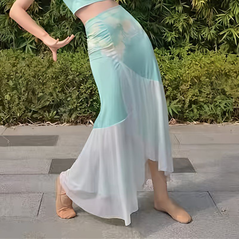 新傣族舞蹈服装半身练功
