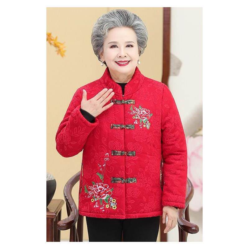 老太太棉服女大码中老年