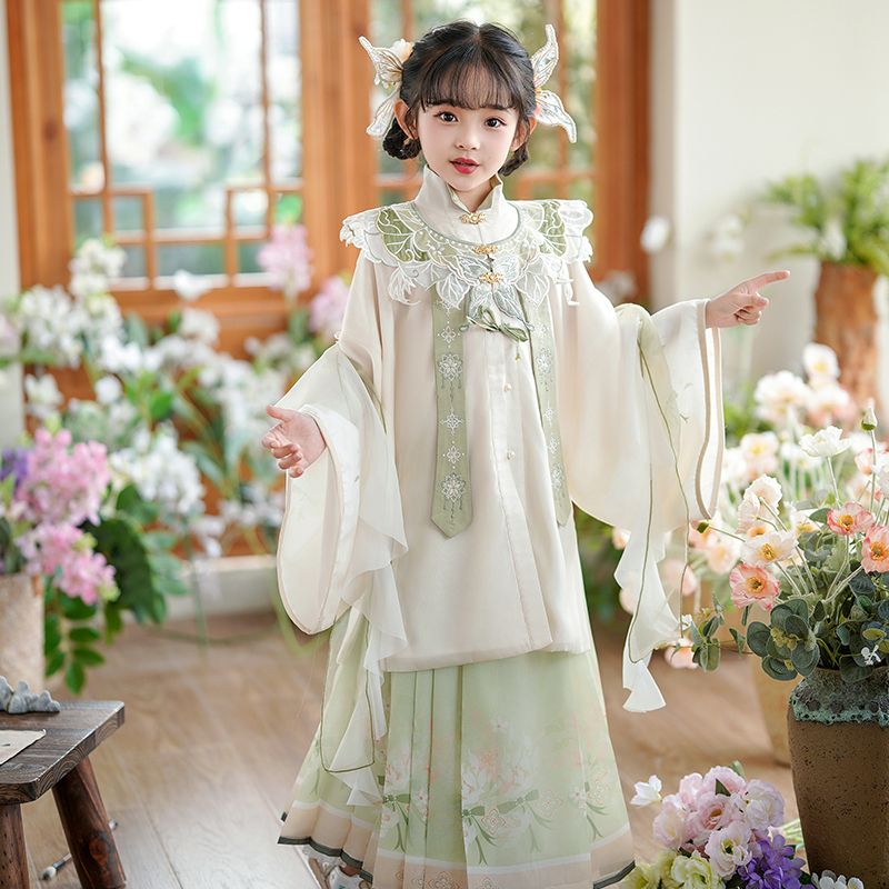 汉服女童春秋新款儿童超