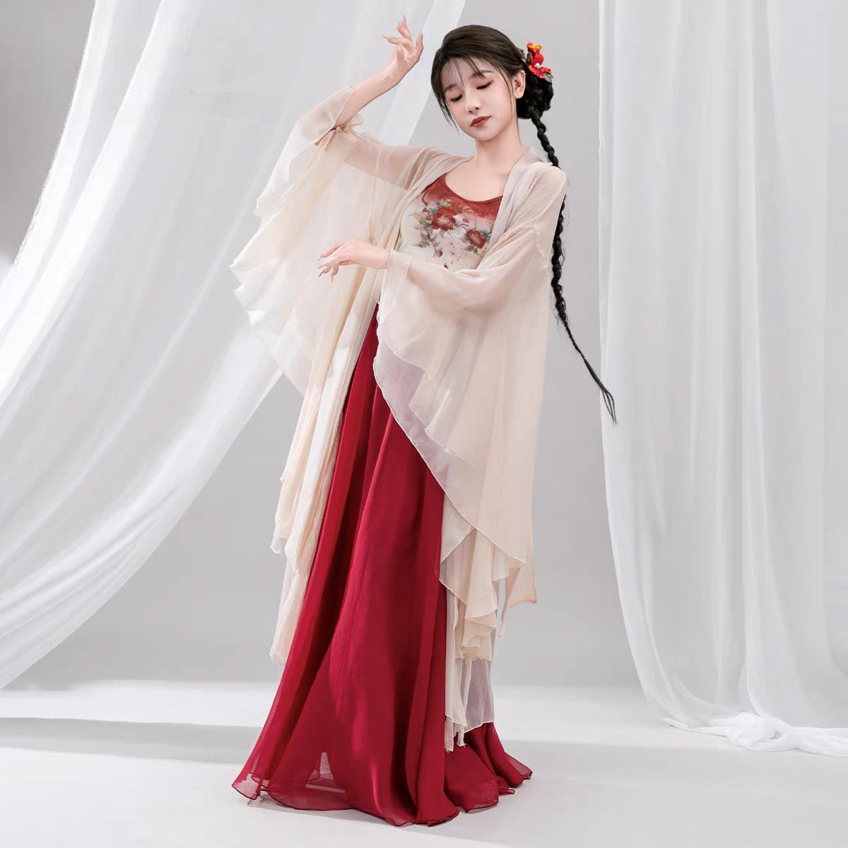 古典舞舞蹈服女飘逸身韵