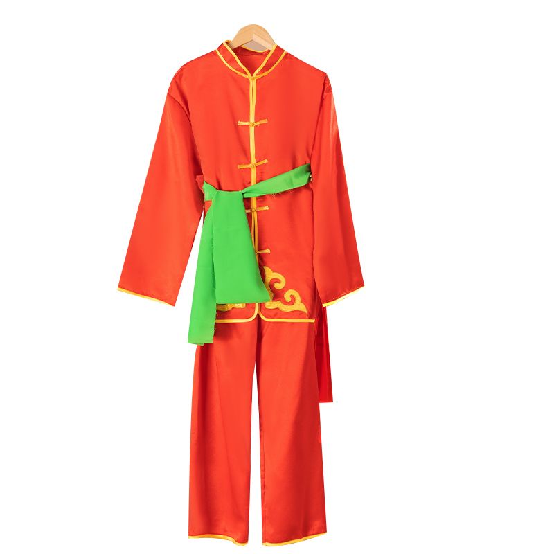 秧歌服男新款锣鼓队服舞