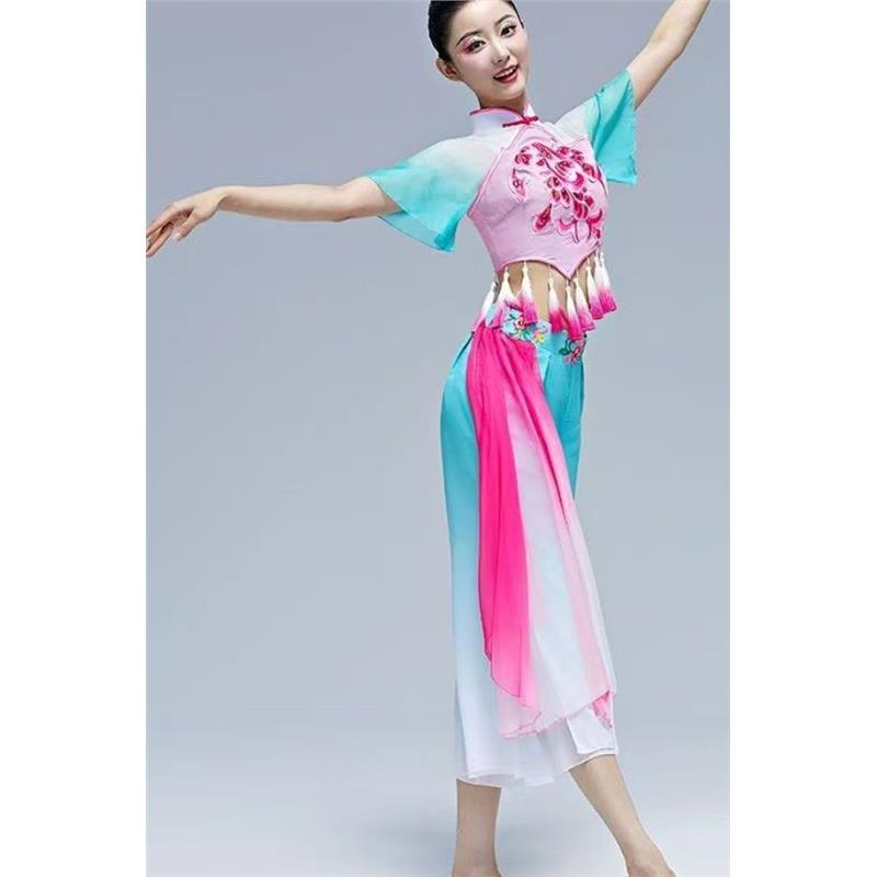 胶州秧歌服演出服女新款