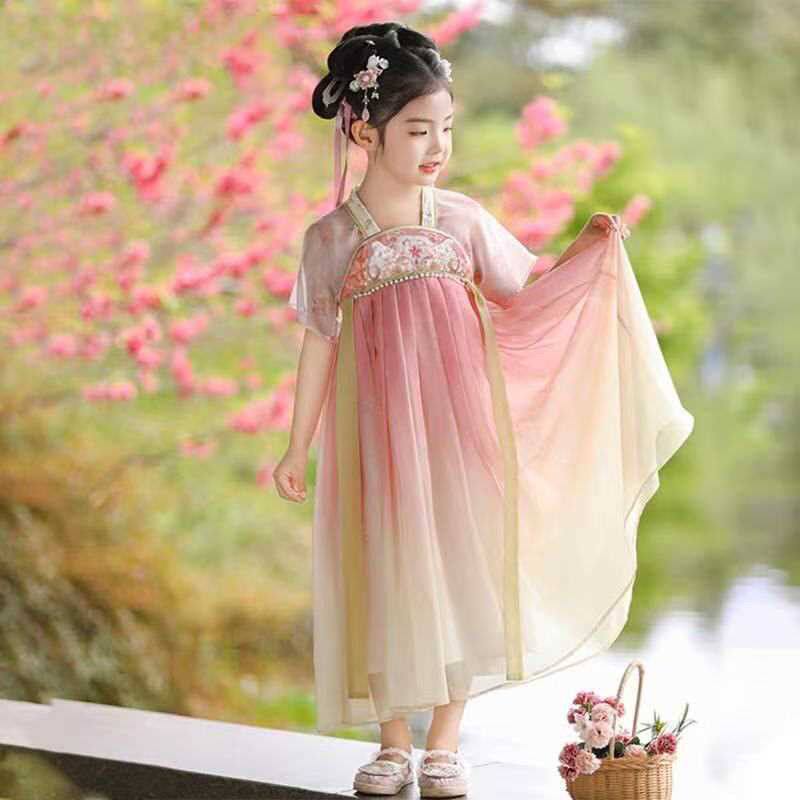 汉服女童夏季2025新款儿