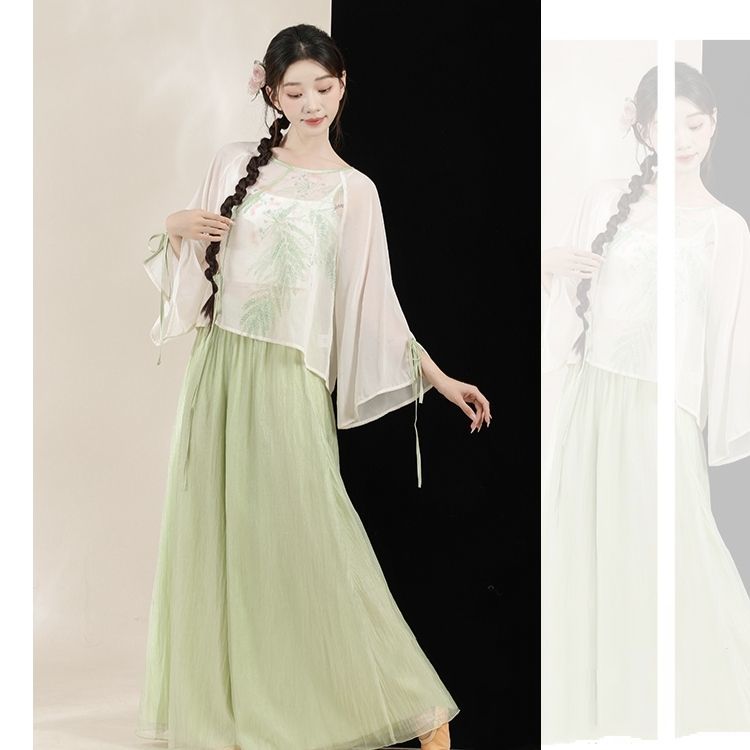 新款宽松古典舞蹈服古风