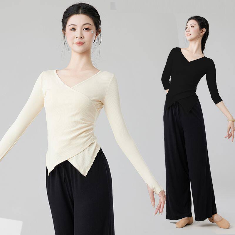 现代舞蹈服女中国舞跳上