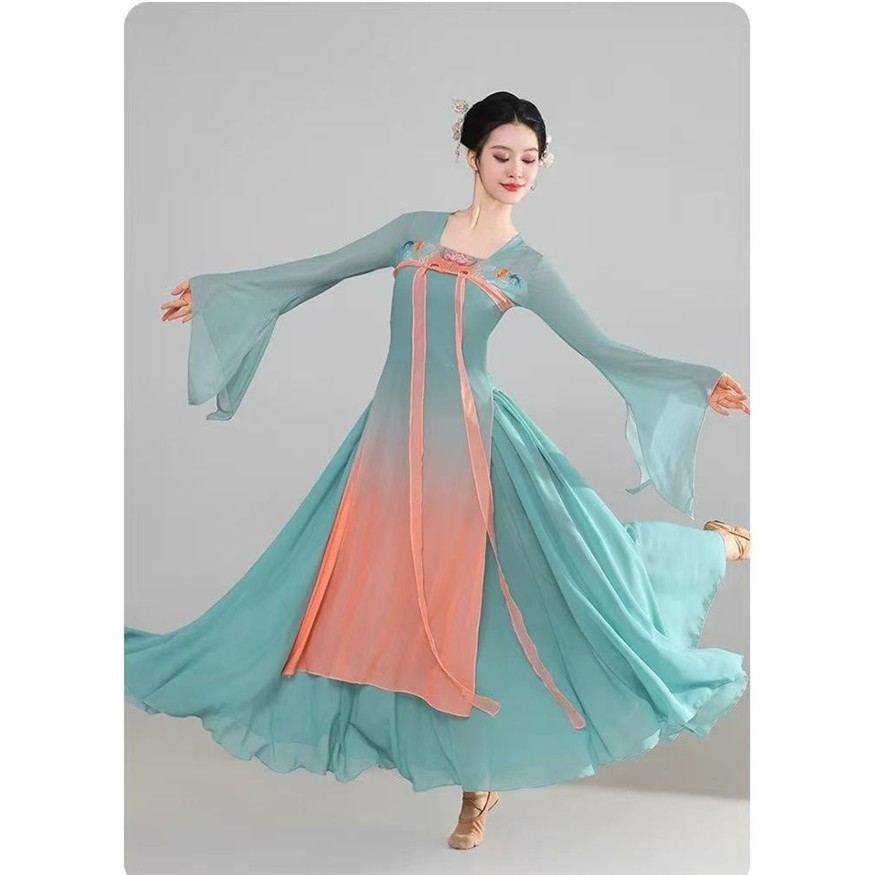 古典舞舞蹈服女飘逸身韵
