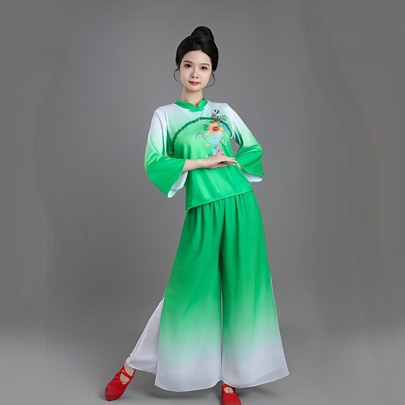新款秧歌服套装女中老年