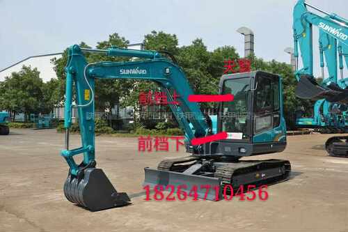 山河智能SWE50E/60E/70E挖掘机玻璃/挡风前档上下门窗左钢化玻璃