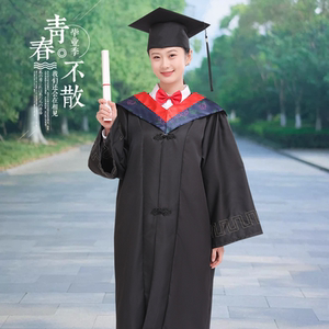 学士服毕业拍照礼服大学生学位服班学院风文理工科学位硕士博士服