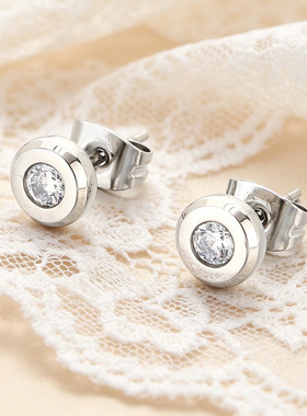 Fashion ear stud for women earrings stainless steel 2026