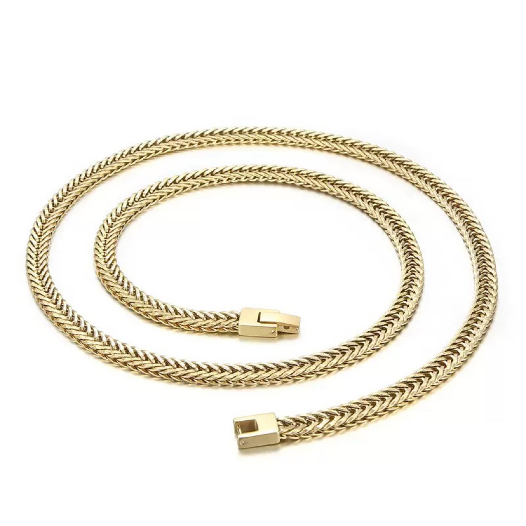 Gold chain for men necklace fashion hiphop swagger punk rock