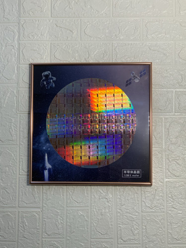 半导体8寸12寸晶圆硅片wafer非常适用于展示、办公室摆件装饰。