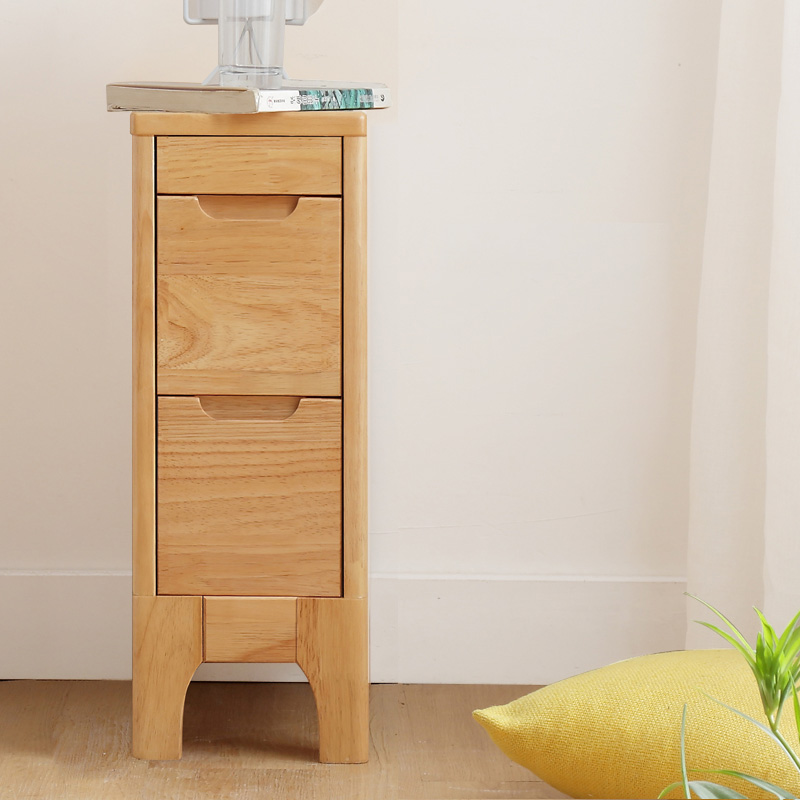 全实木小型迷你超窄床头柜20/25/30/35/40/45cm小户型卧室夹缝柜