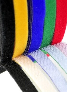 10mm15mm20mm自粘背对背魔术贴扎带绑线带 机房理线带 一卷25米长