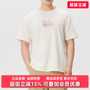 SWOOSH Nike耐克男装 I休闲运动T恤II3692 CAFE LSE 2026夏季 新款