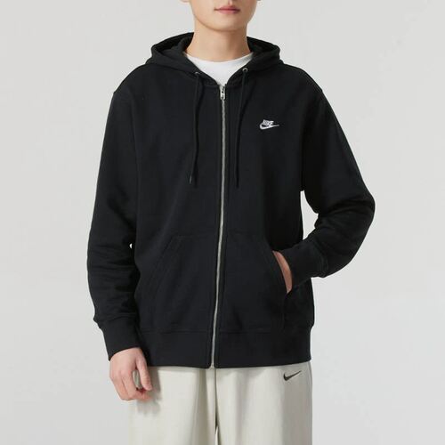 Nike耐克男装2026秋季新款CLUB FT FZ HOODIE休闲连帽外套FN3885