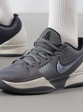 Nike耐克男鞋冬季新款舒适运动休闲低帮缓震实战篮球鞋FD7327