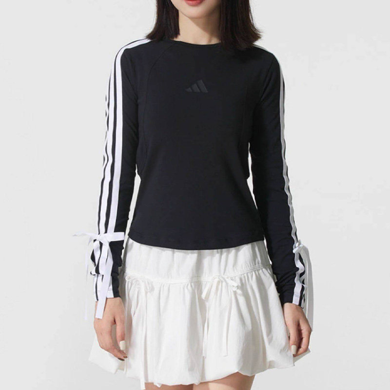 Adidas阿迪达斯女装2025秋季新款 DANCE LS TEE1 长袖T恤KG3862