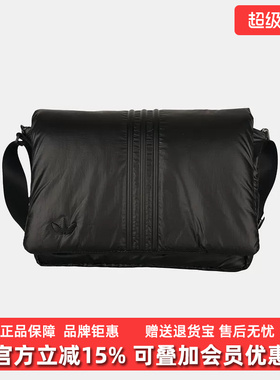 Adidas阿迪达斯三叶草男女同款2026春新款PUFFY MSG单肩包KW1274