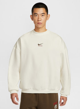 Nike耐克男装2025冬季新款AS  TF SI CNY BRSH CREW GC卫衣IQ3819