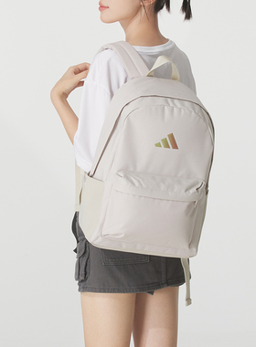 Addias阿迪达斯男包女包2025秋季新款3D LOGO BP双肩背包KC0254