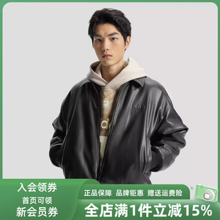 新款 运动宽松夹克外套IA7525 2025冬季 Adidas阿迪达斯三叶草男装