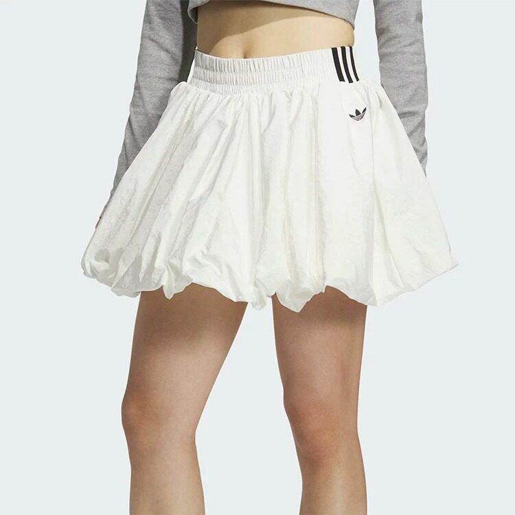 Adidas阿迪达斯女裙新款BUBBLE SKIRT W日常百搭半身裙KD8123
