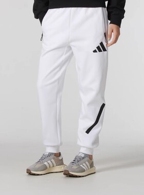 Adidas阿迪达斯男裤2025秋季新款休闲运动跑步健身透气长裤JF2449