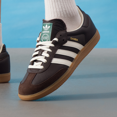 Adidas阿迪达斯三叶草男鞋女鞋2025秋季新款SAMBA OG休闲鞋JR0891