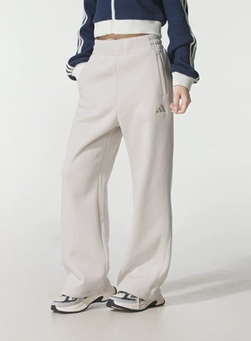 Adidas阿迪达斯女裤2025秋季新款FLEECE PNT加绒针织长裤KC0051