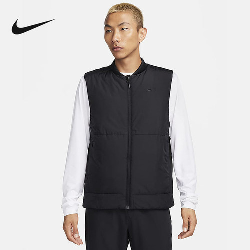 NIKE耐克男装2025冬季新款舒适时尚运动休闲背心棉马甲 FB7554